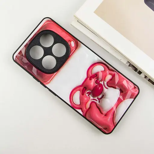 TPU+PC чохол Epik Prisma Fluffie для Xiaomi Redmi Note 14 Pro 5G Look Me - фото 3