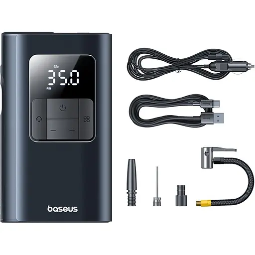 Автомобильный компрессор Baseus PrimeTrip VA1 2-in-1 (C11169001121-00) [136419] - фото 3