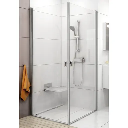Душевая кабина Ravak Chrome CRV1 + CRV1 90 см белый+прозрачный 1QV70101Z1 - фото 1