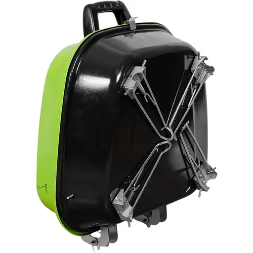 Гриль вугільний Time Eco ТЕ-22024 портативний чорно-зелений - фото 5