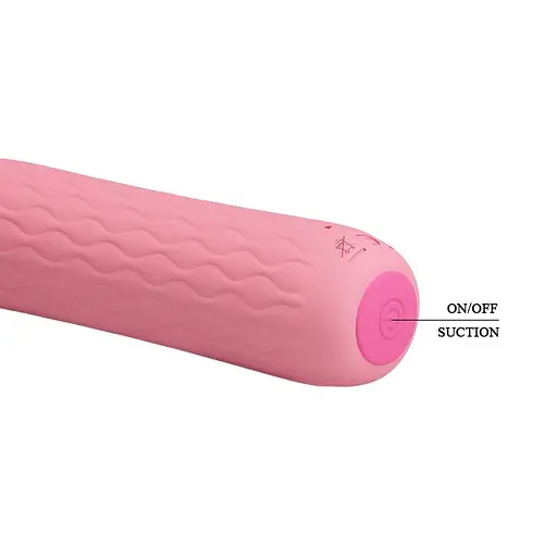 Вакуумный стимулятор клитора Pretty Love Ford 11,6 см (светло-розовый) - фото 4