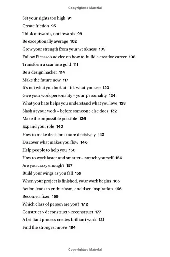 Make Brilliant Work. From Picasso to Steve Jobs, How to Unlock Your Creativity and Succeed - фото 4