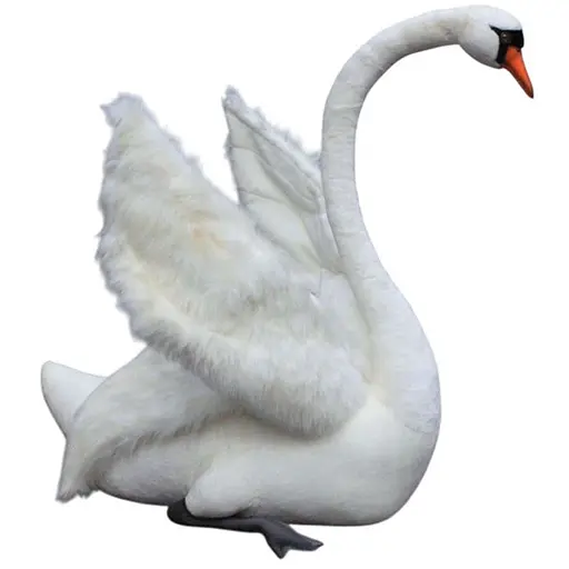 М'яка іграшка Hansa Лебідь білий 125 см (4610)