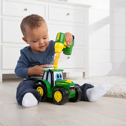 Конструктор John Deere Kids Собери трактор с шуруповертом (46655) - фото 4