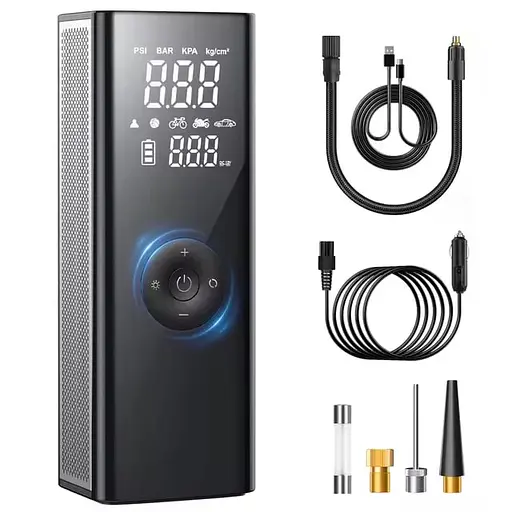 Компресор акумуляторний ParkCity T2250 портативний, з автостопом та цифровим манометром - фото 7