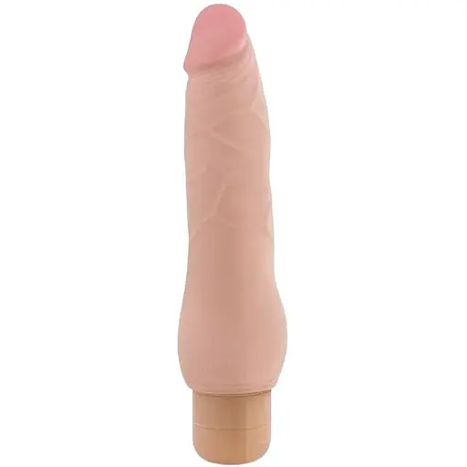 Реалістичний вібратор Blush Au Naturel Fabien 22.8 см тілесний