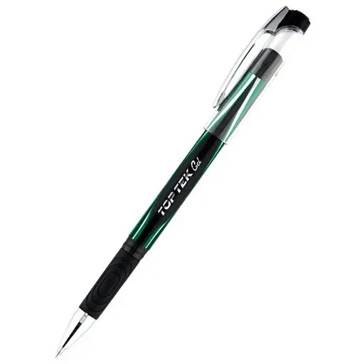 Набор гелевых ручек Unimax Top Tek Gel зеленые (UX-133-04)