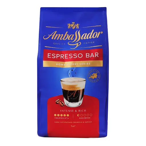 Кава в зернах Ambassador Espresso Bar, 1 кг (590577)
