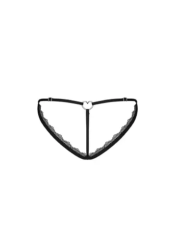 Трусики-стрінги Obsessive Nadines S/M блакитний - фото 8