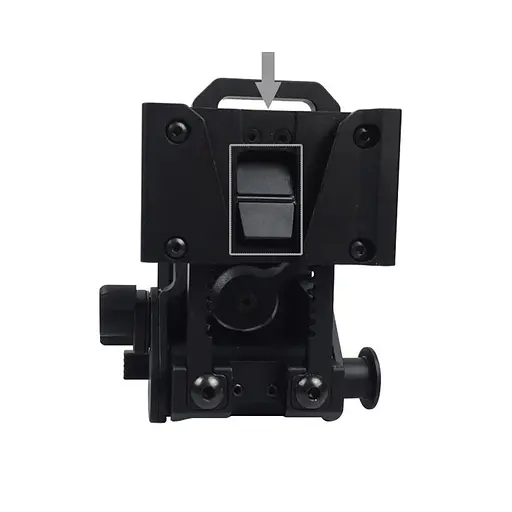 NVG крепление для ПНВ с DOVETAIL интерфейсом "Ласточкин хвост" для NV8000, NV8160, PVS-15/18/21/31 Wilcox L4G24, черный (100981) - фото 3