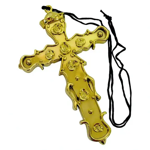 Крест золотистый - фото 1