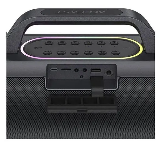 Колонка портативная караоке система комплект с микрофоном Acefast K1 Party karaoke - фото 5