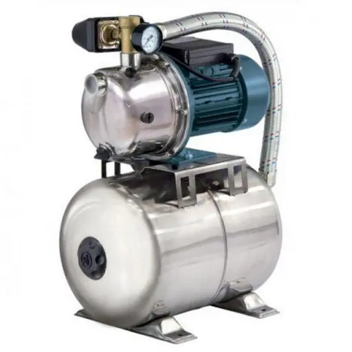 Насосная станция Zegor AU-JS-120S-50S 1,1 кВт бак Нержавеющая сталь 30412 - фото 1