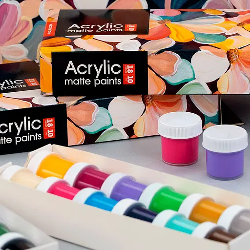 Набір акрилових фарб Arteo Nature матовий 18x10 мл - фото 4