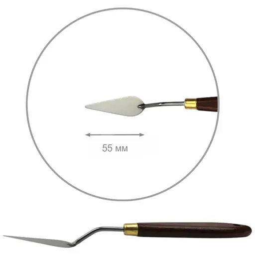 Мастихін Rosa Gallery Classic №6 довжина 5.5 см крапля - фото 1