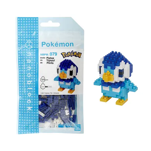 Конструктор Nanoblock Пиплап 170 элементов (124144) - фото 4