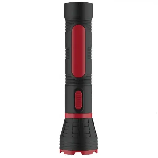 Фонарик ручной светодиодный LED Horoz Electric Best-1 1W красно-черный