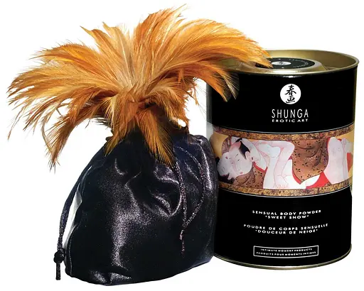 Пудра для тіла Shunga Sensual Body Powder Blazing вишня 225 г - фото 3