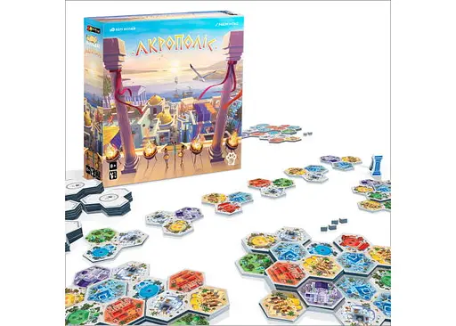 Настільна гра Woodcat Акрополіс (Akropolis) (укр.) (ВР_А) - фото 6