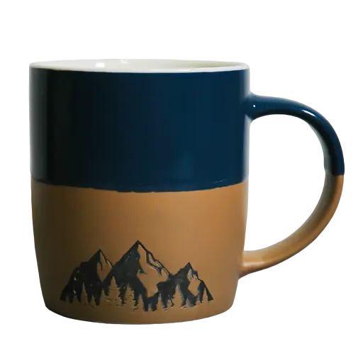 Чашка Vittora Мелодія гір 360 мл 1 шт. (134327) - фото 4