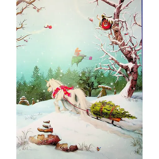 Книга Маленька одноріжка Зіронька. У пошуках магії Різдва - Мила Берг (515829) - фото 2