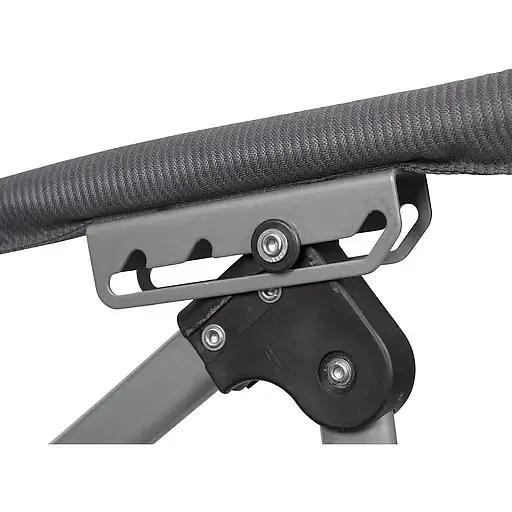 Крісло розкладне Bo-Camp Fraser Anthracite сіре (1204738) - фото 4