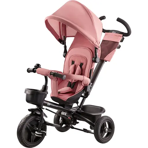 Дитячий триколісний велосипед Kinderkraft Aveo rose pink (5902533922352)