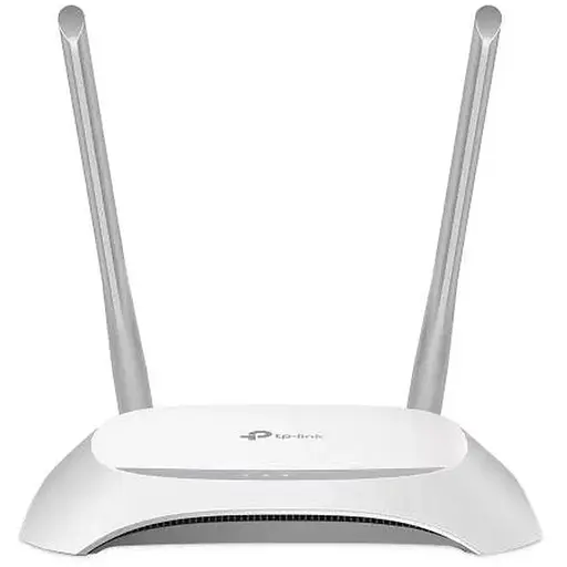 Роутер TP-LINK TL-WR840N, Wi-Fi 802.11b/g/n, до 300 Mb/s, 2.4GHz, 4 LAN 10/100 Mb/s, RJ45 10/100Mb/s (FE), 2 зовнішні незнімні антенни
