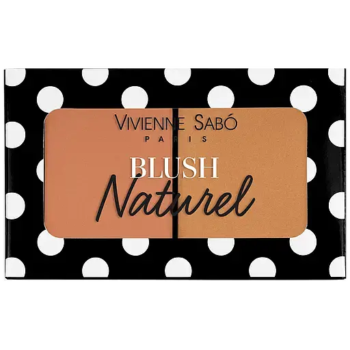 Румяная двойные Vivienne Sabo Вlush naturel 01 6 г (8000019110822) - фото 4