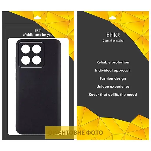 Чохол TPU Epik Black Full Camera для Xiaomi 13T / 13T Pro Чорний - фото 2
