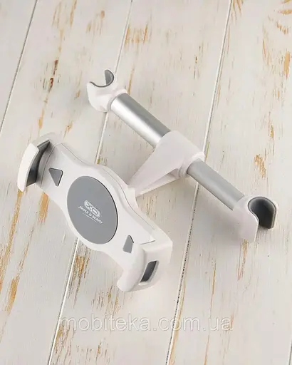 Автодержатель XO C17 крепление на подголовник для смартфонов и планшетов - фото 3