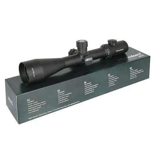 Приціл оптичний Delta DO Titanium 4.5-30x50 MCZ illum. 30mm - фото 5