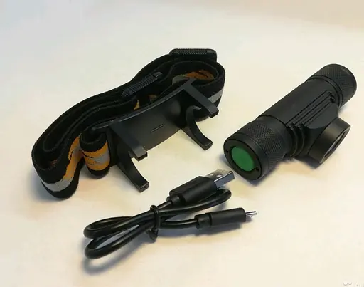 Потужний налобний ліхтар Boruit D10 L2 Оригінал 600Lm - фото 9