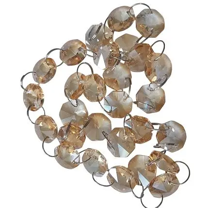 Кришталик для люстри №073-G BCL-713 G Brille YL4620 h-15 мм