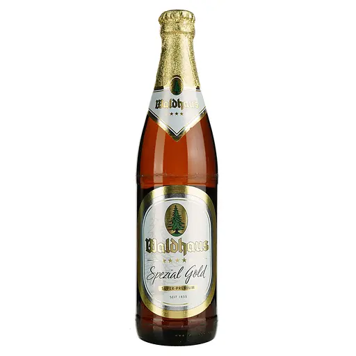 Пиво Waldhaus Spezial Gold светлое 5.6% 0.5 л