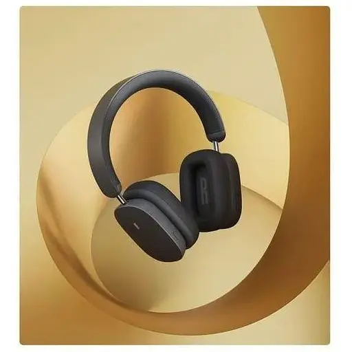 Беспроводные полноразмерные наушники Baseus Bowie H1i черные - фото 9