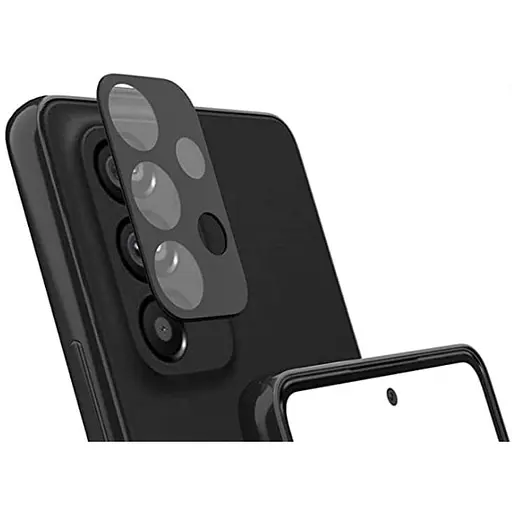 Захисне скло на камеру DK 3D Color Glass для Samsung Galaxy A73 5G A736 black