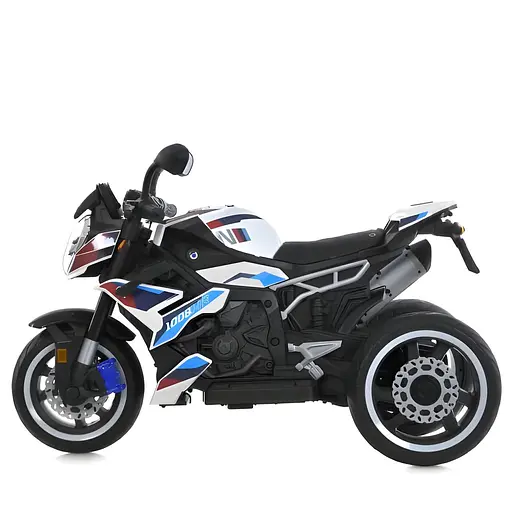 Електромобіль дитячий Bambi Мотоцикл M 6142EL-1 триколісний 12V7AH світло музика EVA - фото 3