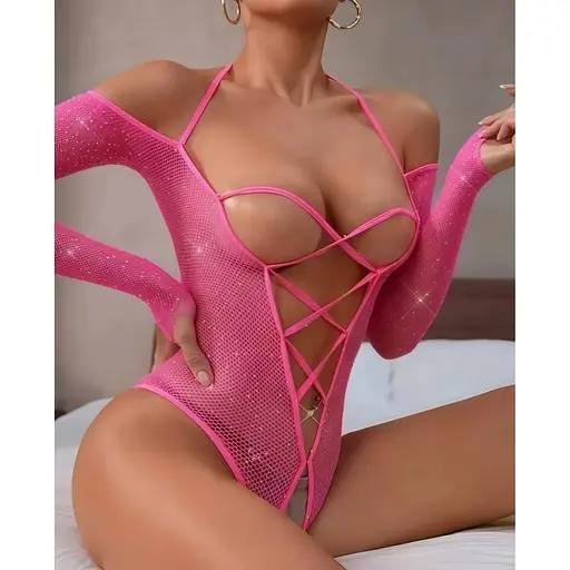 Бодистокинг JSY WW7203 Barbie Pink One Size
