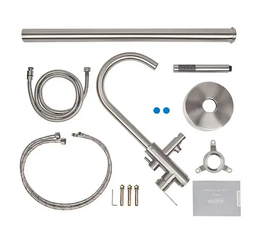 Смеситель для ванны WEZER EKO19A-01 - фото 7