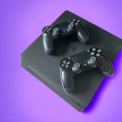 Ігрова приставка PS4 Sony Playstation 4 Slim 1 TB 2 джойстики для телевізора