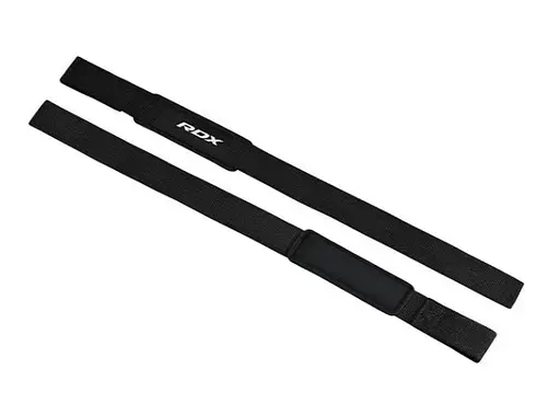 Лямки для тяги RDX W1 Gym Single Strap Black Plus (WAN-W1B+) - фото 3