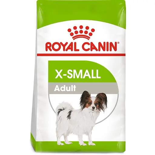 Сухой корм Royal Canin X-Small Adult для взрослых собак миниатюрных размеров, с мясом птицы и рисом, 3 кг