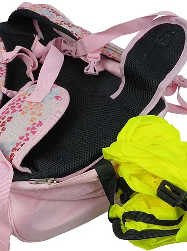 Школьный набор из рюкзака и сумки для обуви розовый LS sum0028852 - фото 10