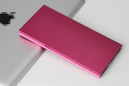 УМБ павербанк Power Bank 20000 mAh с фонариком LVR 018 Pink (17692) - фото 3