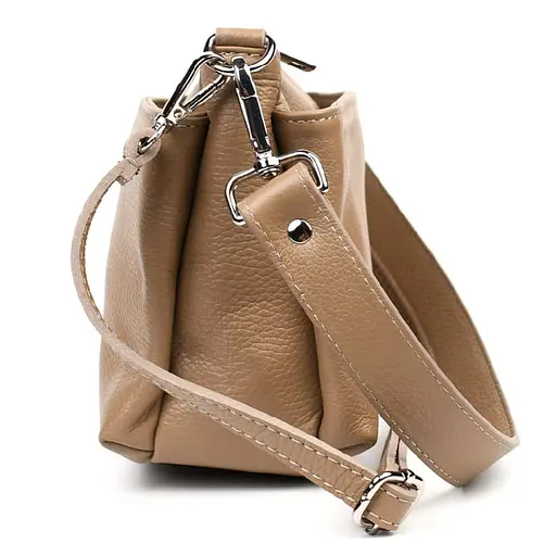 Кожаная женская сумка Virginia Conti 25х18х11 см sum0028551 - фото 4