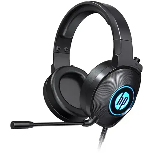 Навушники з мікрофоном HP DHE-8008U USB 7.1 Surround Noise Cancelling LED Black - фото 2