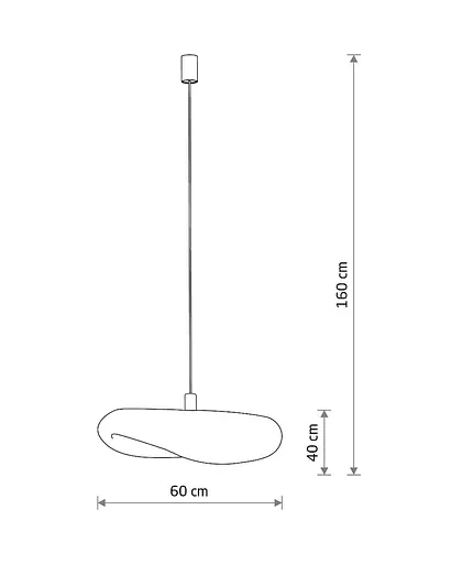 Подвесной светильник, люстра Nowodvorski 11396 Havana M E27 1x25W IP20 Бежевый - фото 6