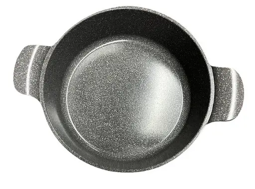 Кастрюля со стеклянной крышкой Neoflam EK-OT-L28I Light Marble с мраморным покрытием 28см - фото 3