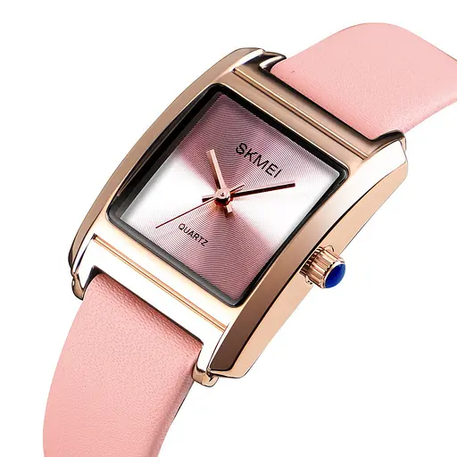 Класичний жіночий годинник Skmei 1432 (Рожеві) - фото 2